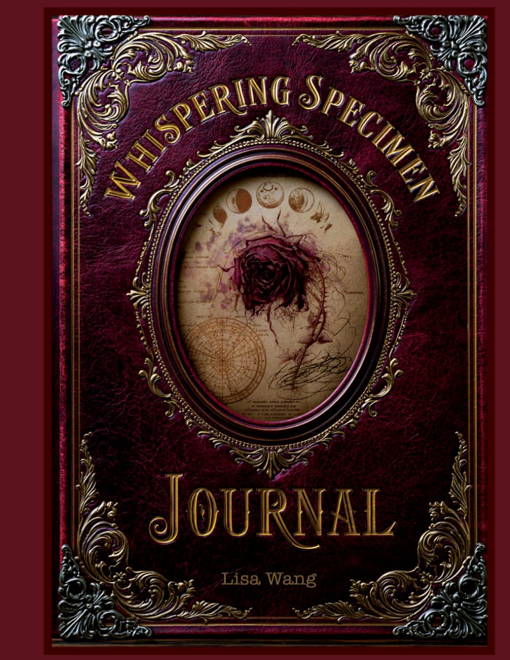 Whispering Specimen: A Dark Academia Junk Journal Paper Book: Vintage Apothecary Labels, Tarot Motifs, and Blood-Red Roses for Scrapbooking & Collage Art baixar livro de graça