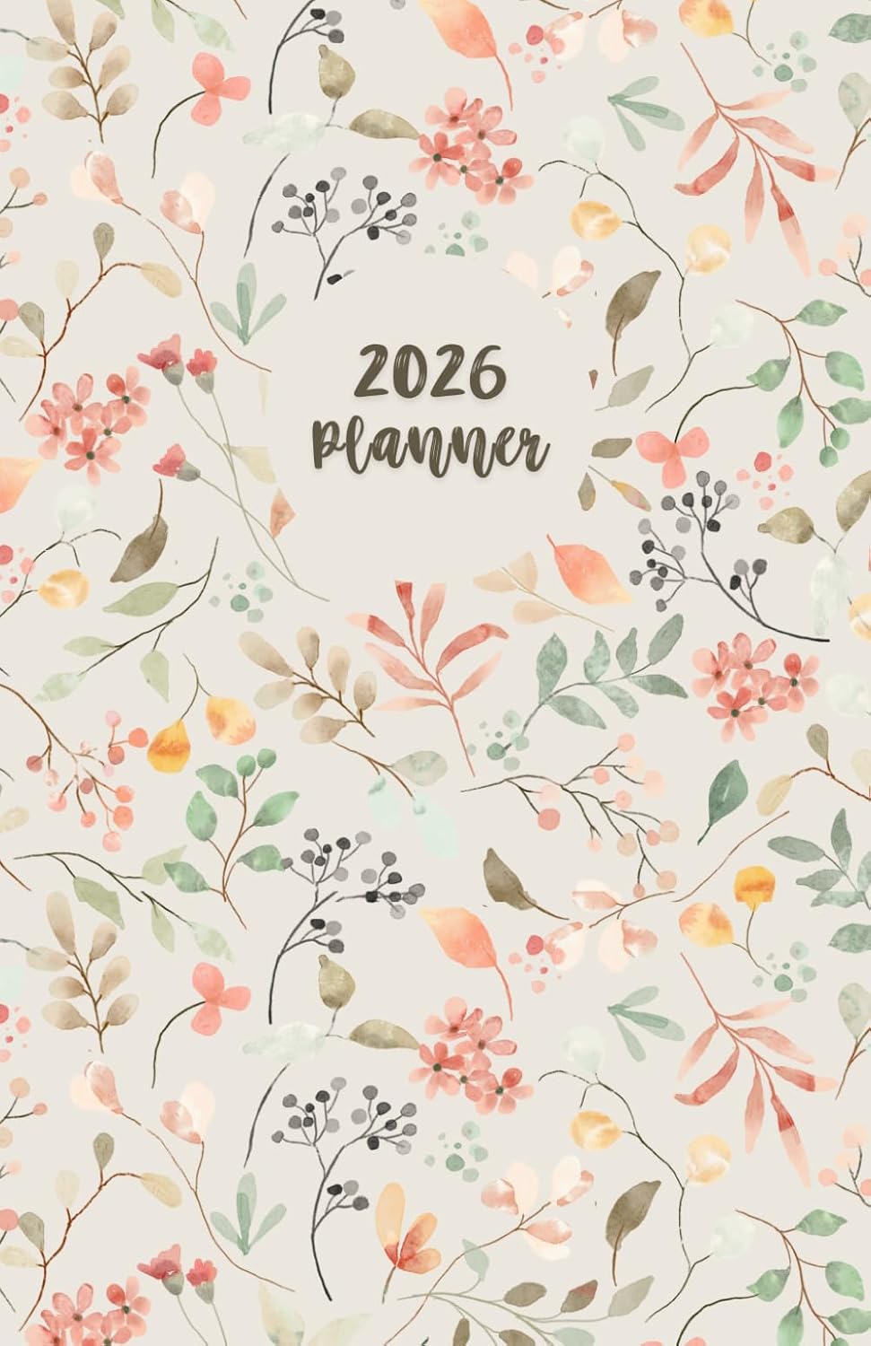 ler totalmente 2026 Planner: Floral Weekly & Monthly Organiser for Women & Girls - The Perfect Gift for Goal Setting, Habit Tracking, Gratitude Journaling, Productivity & Mindfulness
