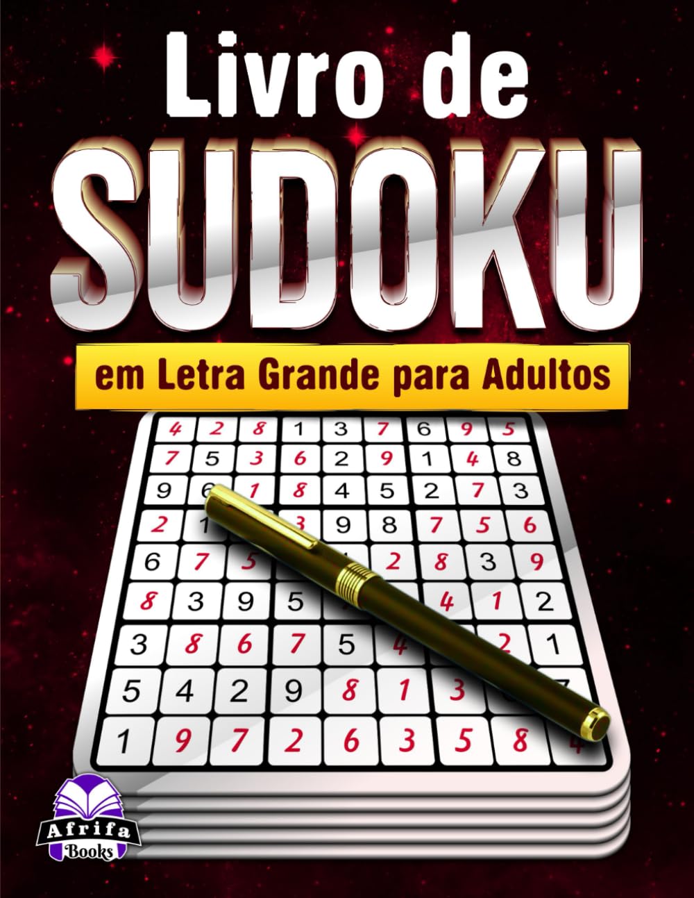 capítulo por capítulo baixar Livro de Sudoku em Letra Grande para Adultos: 300 Jogos Mentais Fáceis, Médios e Difíceis para Relaxamento, Alívio do Stress e Bem-Estar Mental (Portuguese Edition)