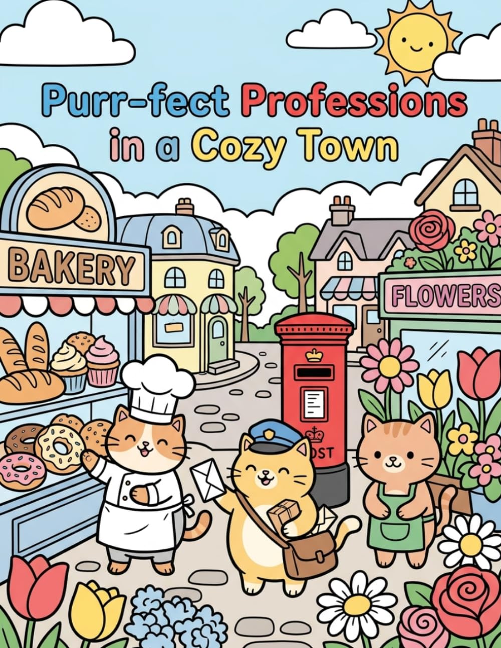 Purr-fect Professions in a Cozy Town baixar o livro de graça
