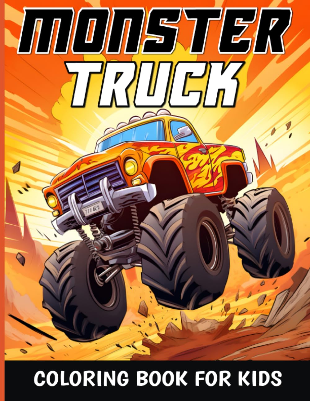 ler totalmente Monster Truck Coloring Book For Kids: A Coloring Journey for Kids, Perfect for Boys and Girls Who Adore Big Wheels
