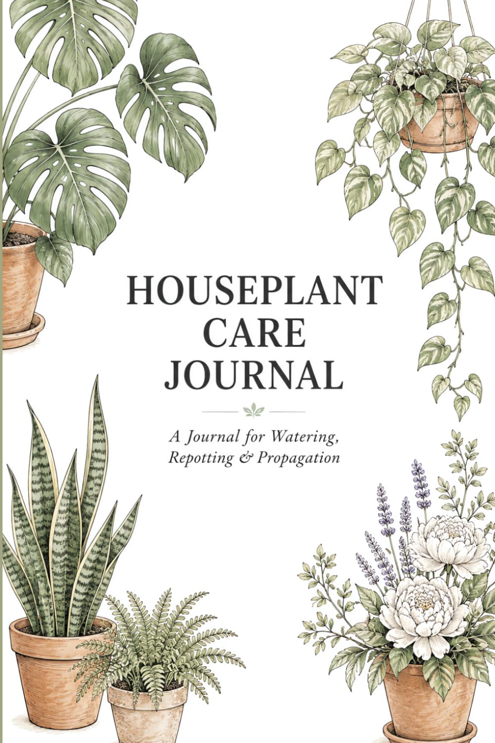 Houseplant Care Journal: A Simple Tracker for Watering, Repotting & Propagation. baixar o livro de graça