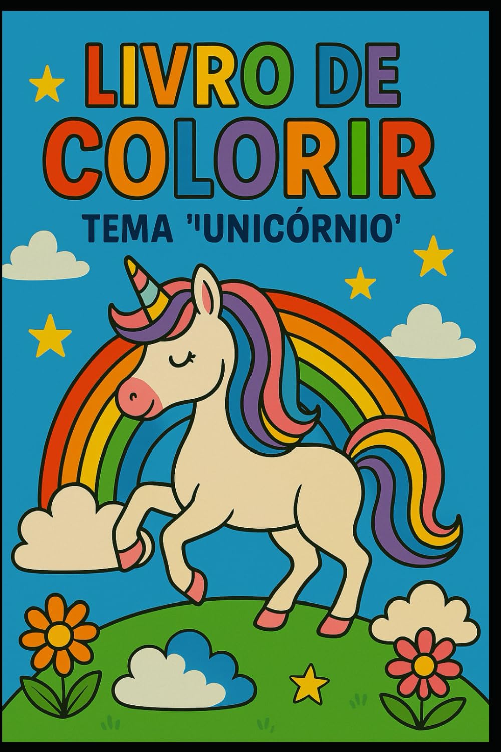 LIVRO DE COLORIR TEMA UNICÓRNIO (Portuguese Edition) baixar livro de graça