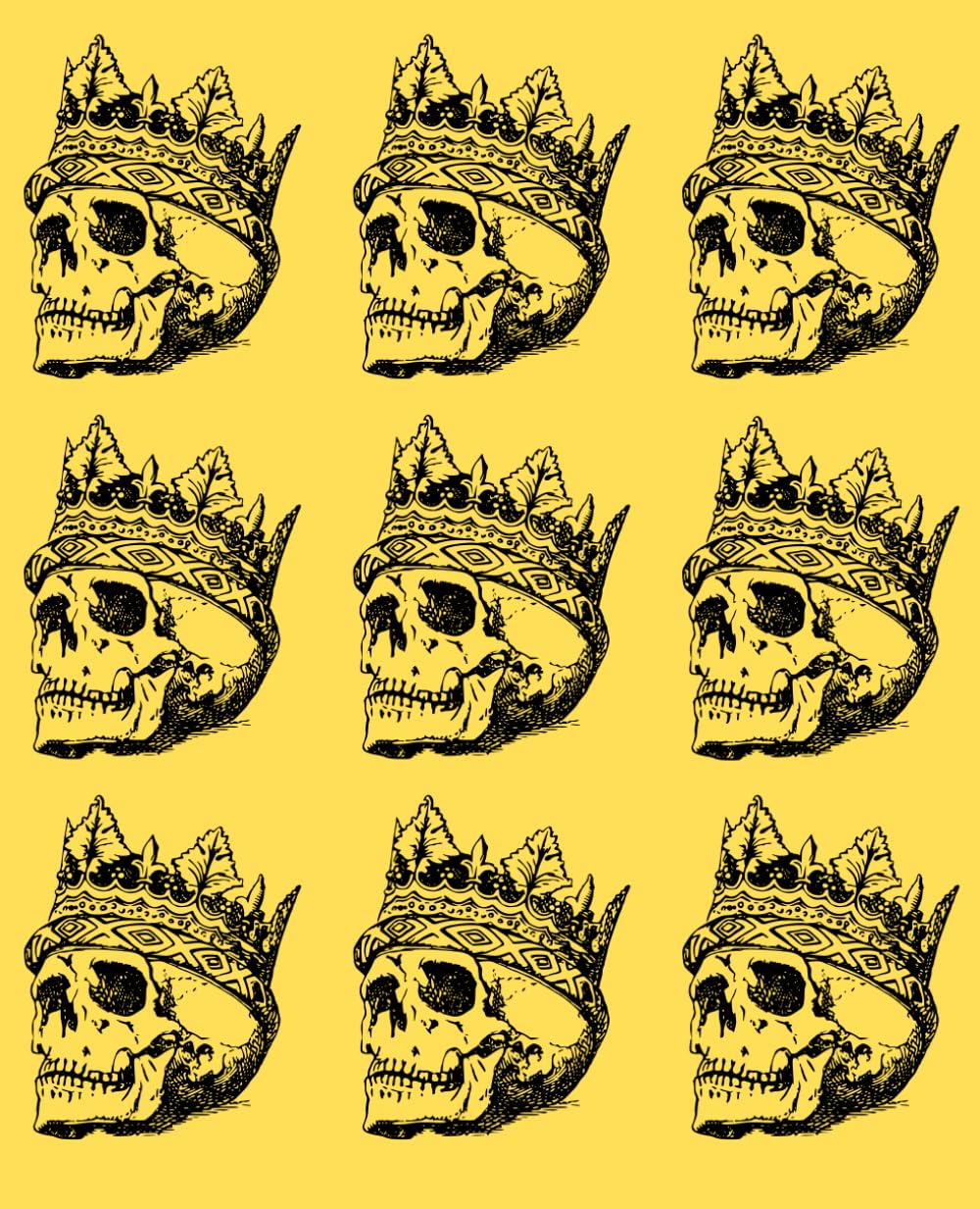 ler totalmente Skull: Notebook | 110 Pages | 7.5 x 9.25"