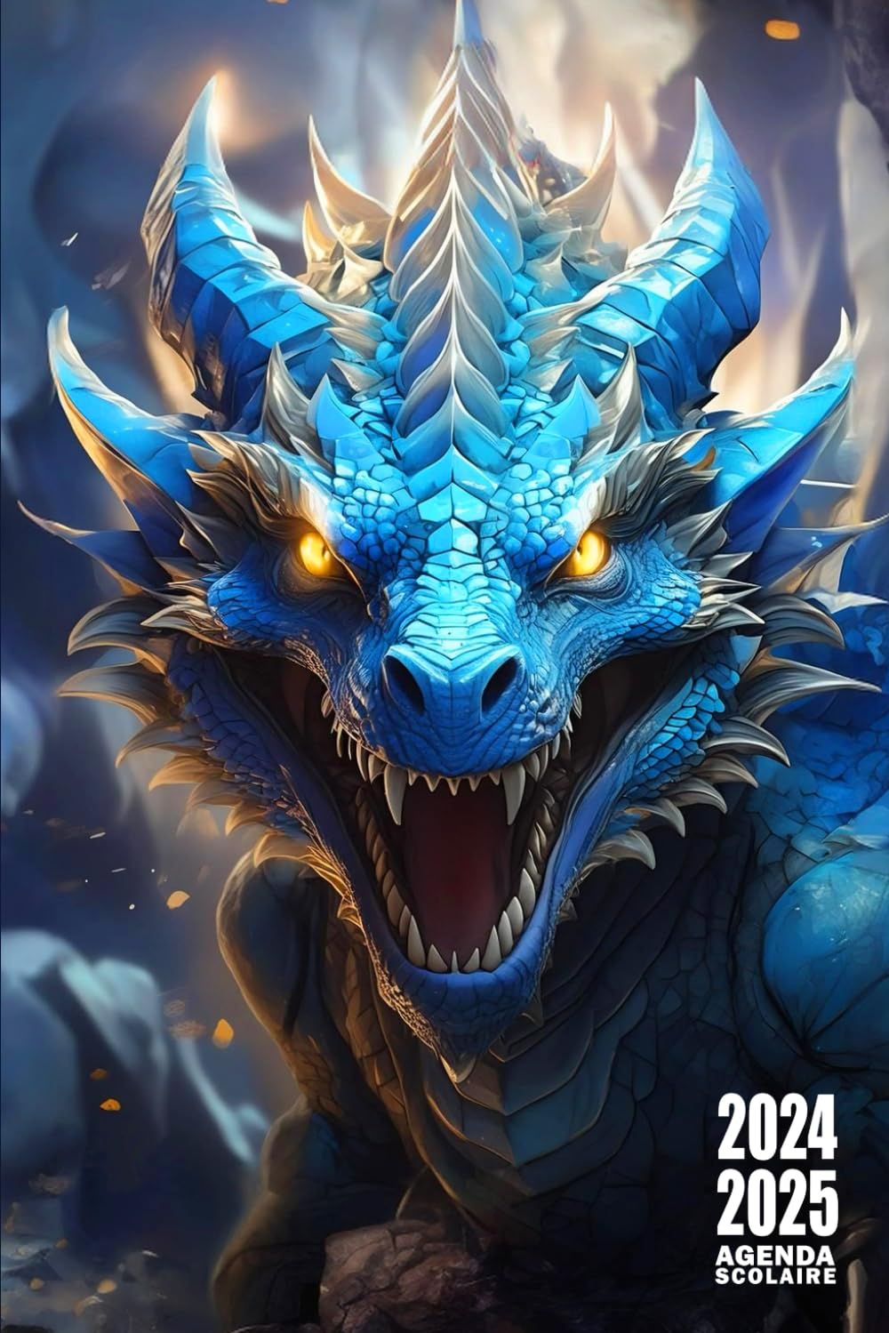 Agenda Scolaire 2024/2025 Dragon: Gérez votre temps avec efficacité et atteignez vos objectifs académiques en toute simplicité grâce à notre Planificateur Quotidien au format A5 (French Edition) baixar o livro de graça