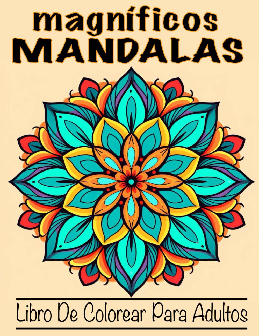 capítulo por capítulo baixar Magníficos Mandalas Libro de colorear para adultos: Un libro para colorear para adultos y niños con 50 hermosos mandalas de intrincados detalles,... (ideal como regalo). (Spanish Edition)