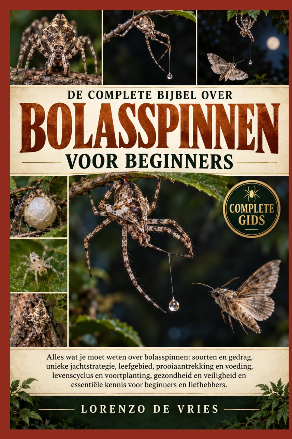 de Complete Bijbel Over Bolasspinnen Voor Beginners: Alles wat je moet weten over bolasspinnen: soorten en gedrag, unieke jachtstrategie.....en... kennis voor beginners en liefhebbers. baixar o livro de graça