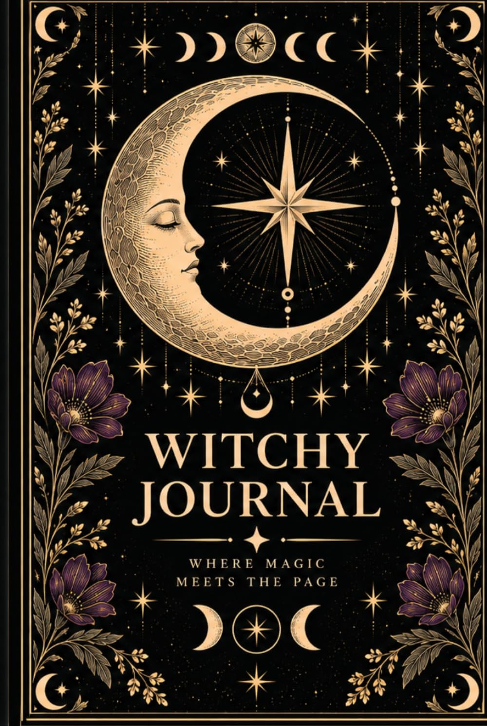 Witchy Journal: Celestial Moon Writing Dairy for Women & Girls: A Mystical Lined Notebook for Thoughts, Dreams, Reflections and Everyday Writing baixar livro de graça