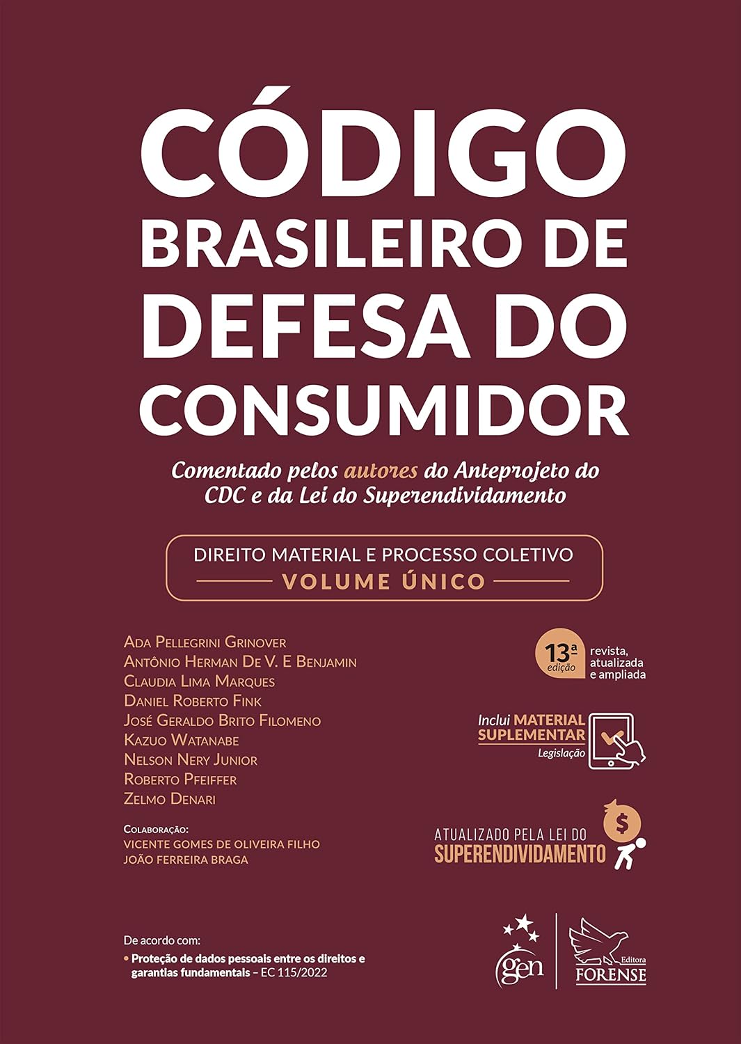 Código Brasileiro de Defesa do Consumidor - 13ª Edição 2022