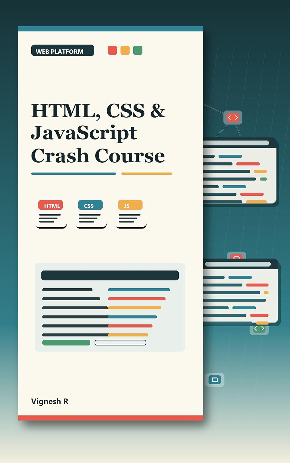 HTML, CSS & JavaScript Crash Course (English Edition) baixar livro de graça