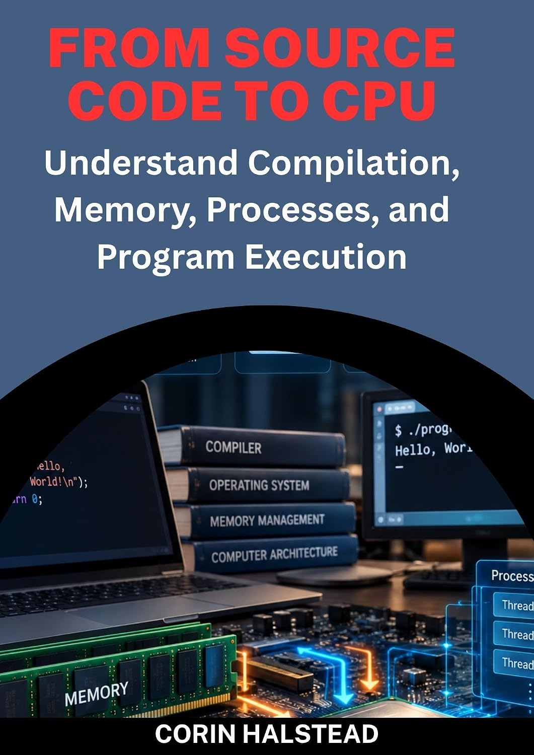 FROM SOURCE CODE TO CPU: Understand Compilation, Memory, Processes, and Program Execution (English Edition) baixar o livro de graça
