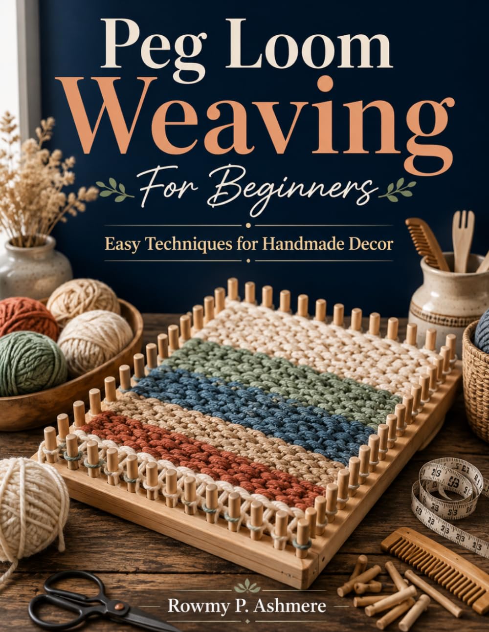 Peg Loom Weaving For Beginners: Easy Techniques for Handmade Decor baixar livro de graça