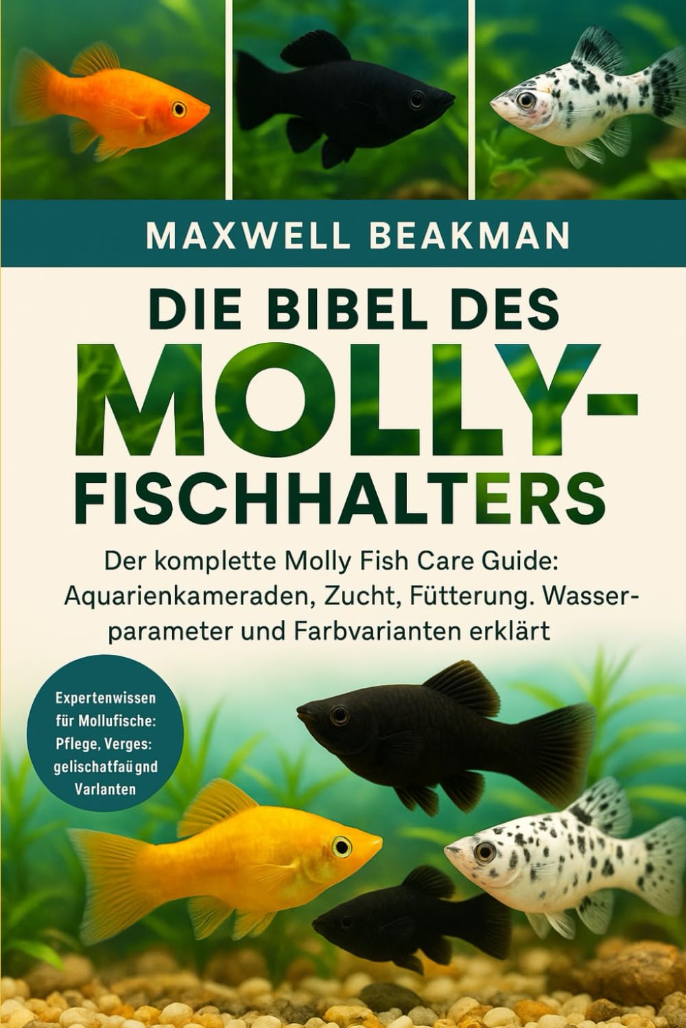 ler totalmente Die Bibel Des Molly-Fischhalters: Der komplette Molly Fish Care Guide: Aquarienkameraden, Zucht, Fütterung, Wasserparameter und Farbvarianten erklärt