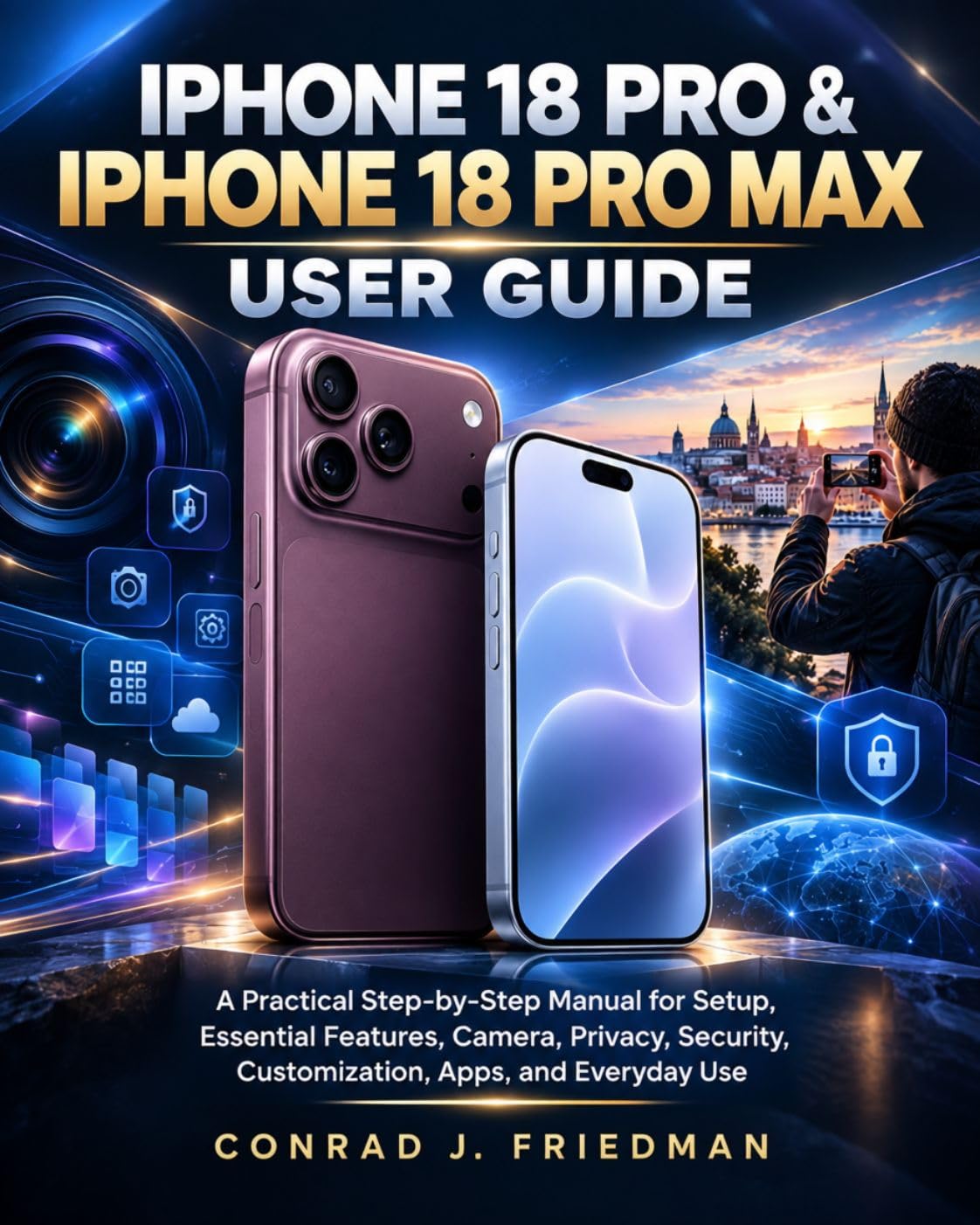 iPhone 18 Pro & iPhone 18 Pro Max User Guide: A Practical Step-by-Step Manual for Setup, Essential Features, Camera, Privacy, Security, Customization, Apps, and Everyday Use (English Edition) baixar o livro de graça