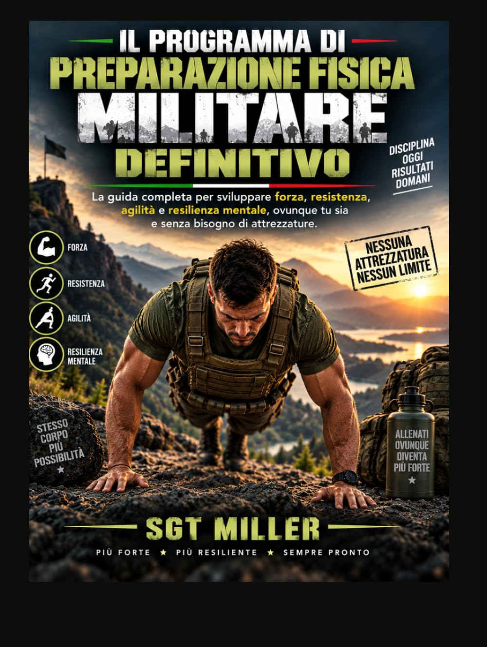 IL PROGRAMMA DI PREPARAZIONE FISICA MILITARE DEFINITIVO: La guida completa per sviluppare forza, resistenza, mobilità e resilienza mentale, ovunque tu... bisogno di attrezzature. (Italian Edition) baixar livro de graça