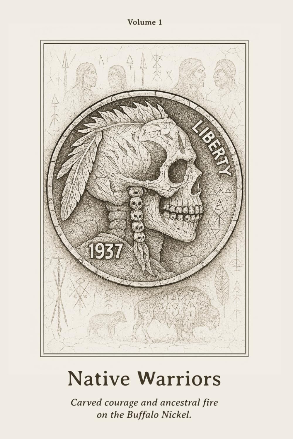 ler totalmente Native Warriors: Carved courage and ancestral fire on the Buffalo Nickel. (Nickel Souls - Engraved Lives from the Forgotten West. A Skull-Carved Tribute on Buffalo Nickels)