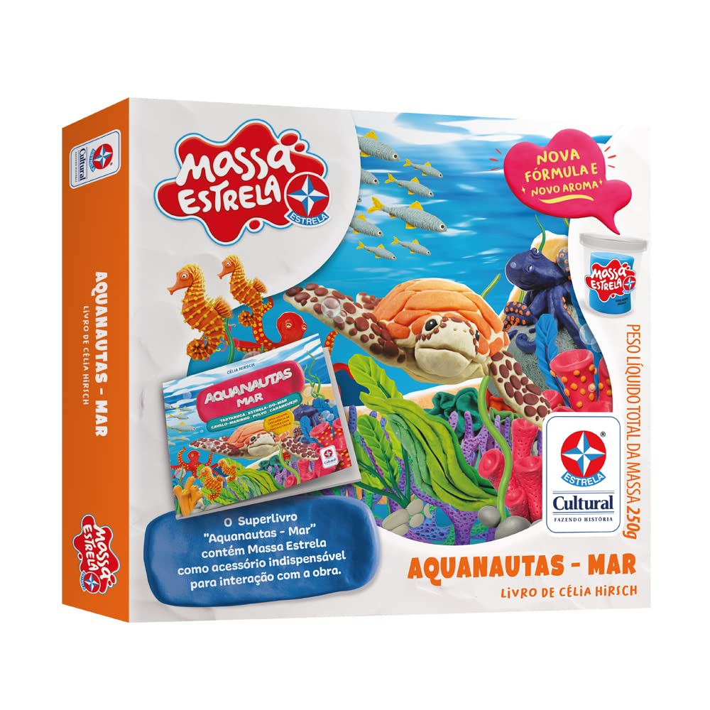 Aquanautas: Mar - Massa Estrela - Superlivro interativo com massinha, faquinha e cenário baixar livro de graça