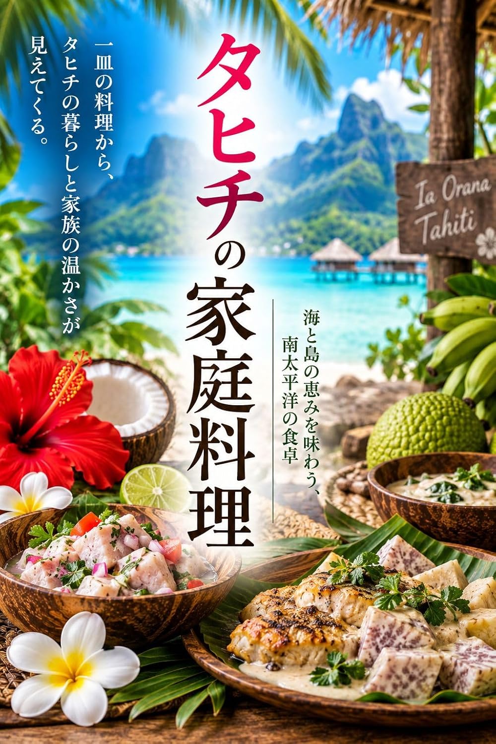 tahitinkateirixyouriumitosimanomegumiwoaziwauminamitaiheyounosixyokutaku (Japanese Edition) baixar livro de graça