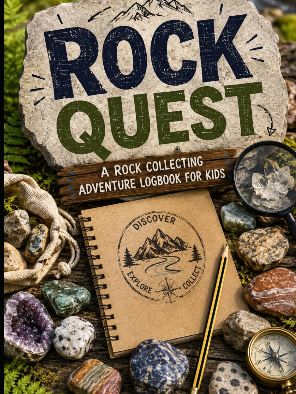 capítulo por capítulo baixar Rock Quest: A Rock Collecting Adventure Logbook for Kids