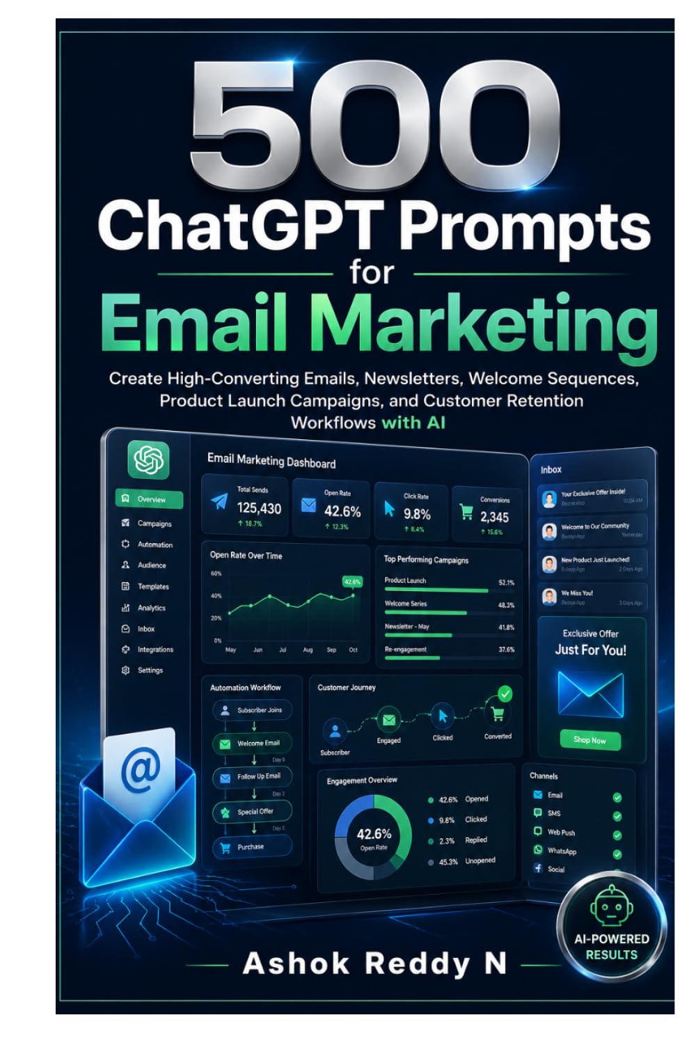 500 ChatGPT Prompts for Email Marketing: Create High-Converting Emails, Newsletters, Welcome Sequences, Product Launch Campaigns, and Customer Retention Workflows with AI baixar livro de graça