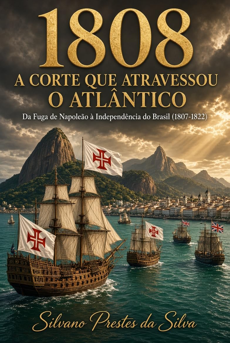 ler totalmente 1808 – A CORTE QUE ATRAVESSOU O ATLÂNTICO: Da Fuga de Napoleão à Independência do Brasil (1807-1822)