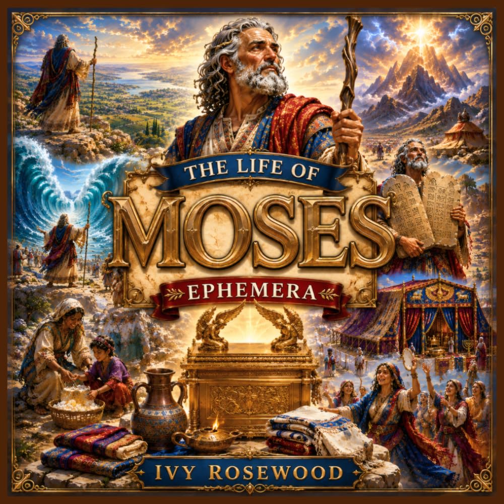 ler totalmente The Life of Moses Ephemera: A Biblical Collection of Moses, Ancient Egypt, the Exodus and the Journey to the Promised Land for Collage, Journaling and Paper Crafts