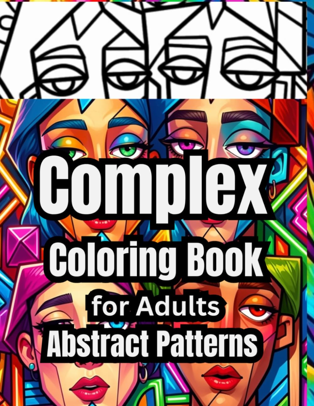 capítulo por capítulo baixar Complex Coloring Book for Adults: Abstract Patterns