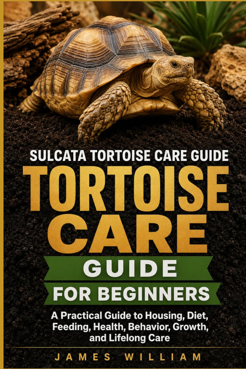 Sulcata Tortoise Care Guide for Beginners: A Practical Guide to Housing, Diet, Feeding, Health, Behavior, Growth, and Lifelong Care baixar livro de graça