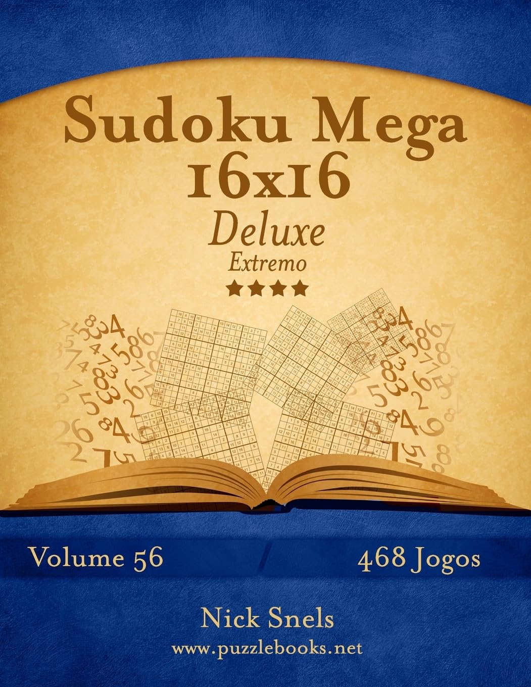 Sudoku Mega 16x16 Deluxe - Extremo - Volume 56 - 468 Jogos baixar o livro de graça