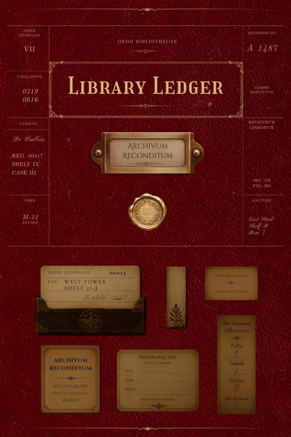 Library Ledger: A Journal for Collections, Records & Things Worth Keeping baixar o livro de graça