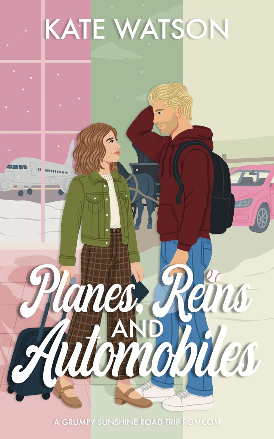 capítulo por capítulo baixar Planes, Reins, and Automobiles: A Grumpy Sunshine Road Trip Romcom (Catching Feelings Book 2) (English Edition)