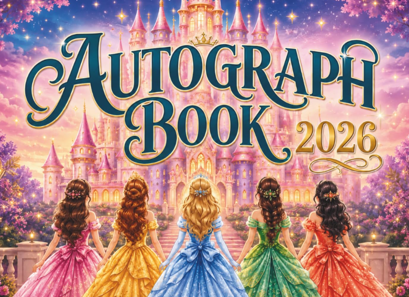 Princess Autograph Book: Capture Signatures, Photos, and Magical Memories from Theme Park Adventures, Princess Meet-and-Greets, Family Vacations, and Special Moments baixar o livro de graça