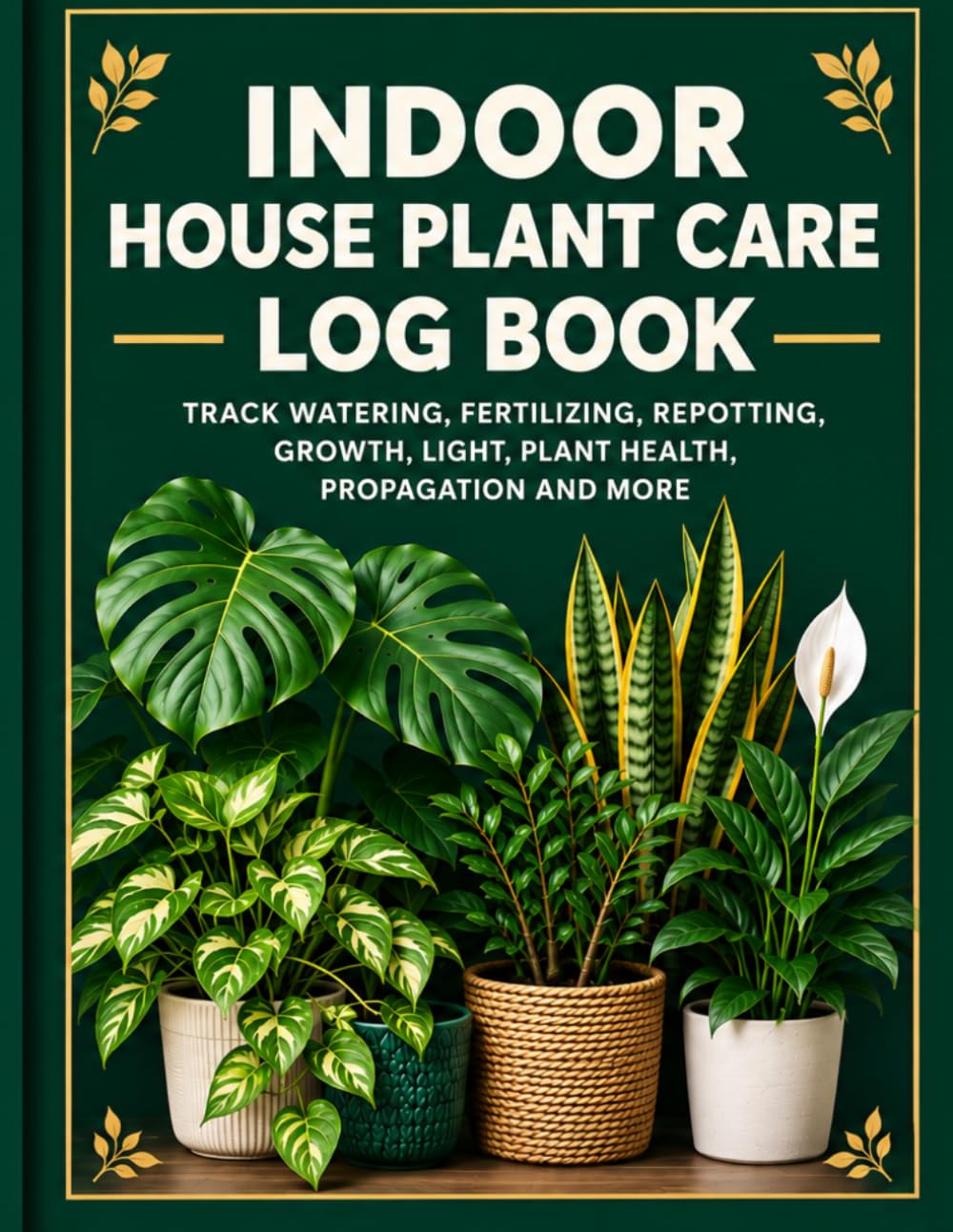 INDOOR HOUSE PLANT CARE LOG BOOK: TRACK WATERING, FERTILIZING, REPOTTING, GROWTH, LIGHT, PLANT HEALTH, PROPAGATION AND MORE baixar o livro de graça