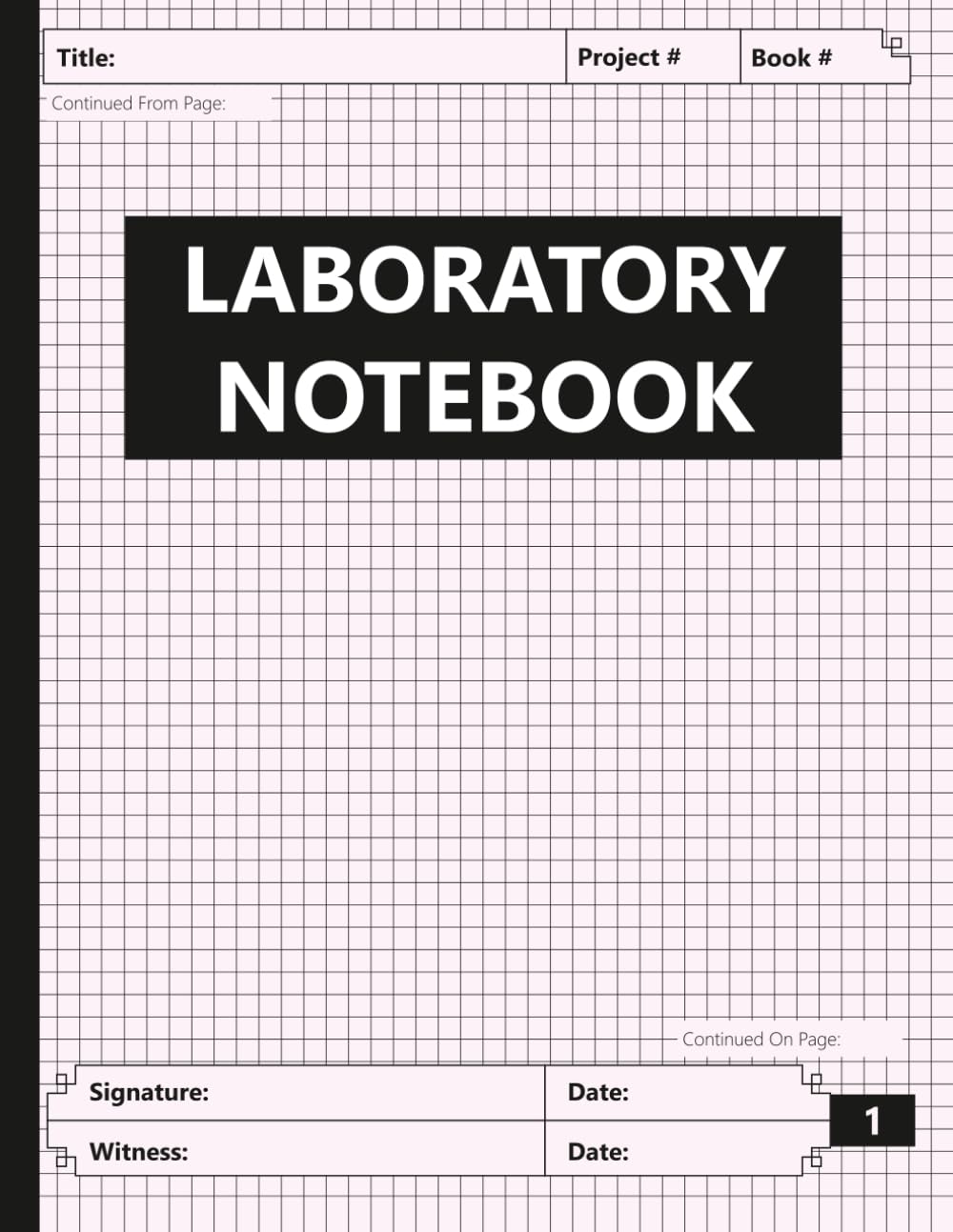 ler totalmente Laboratory Notebook: Quad Ruled with Space for Figure Sketches, 130 pages, 8.5 x 11 in, Researcher Lab Book