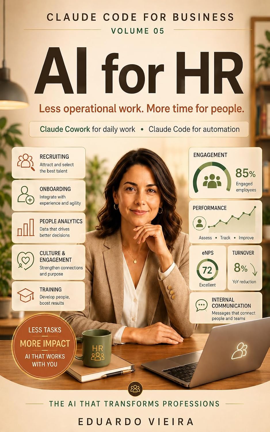 Claude Code for Business - HR: Less operational work. More time for people baixar o livro de graça