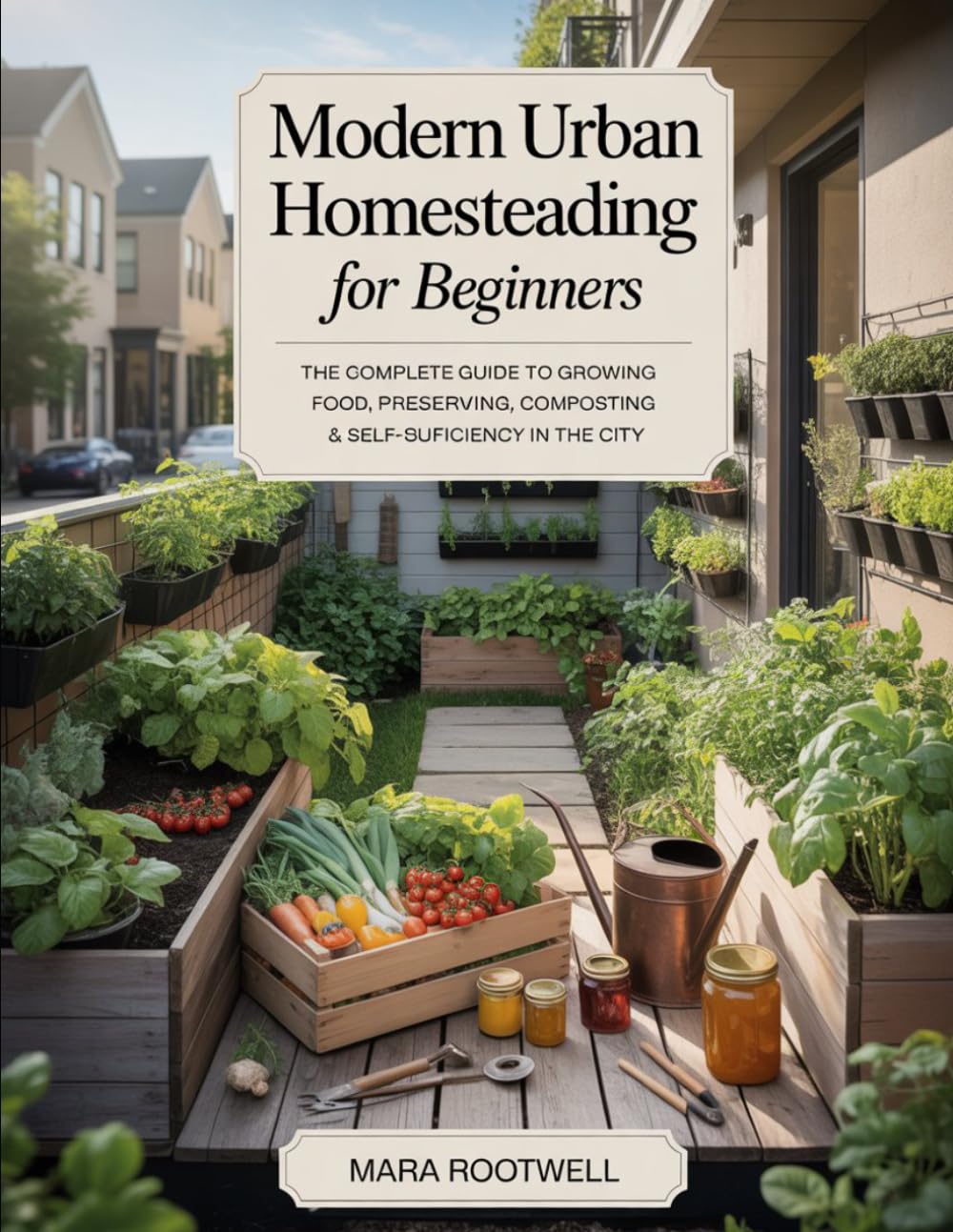 Modern Urban Homesteading for Beginners: The Complete Guide to Growing Food, Preserving, Composting & Self-Sufficiency in the City baixar livro de graça