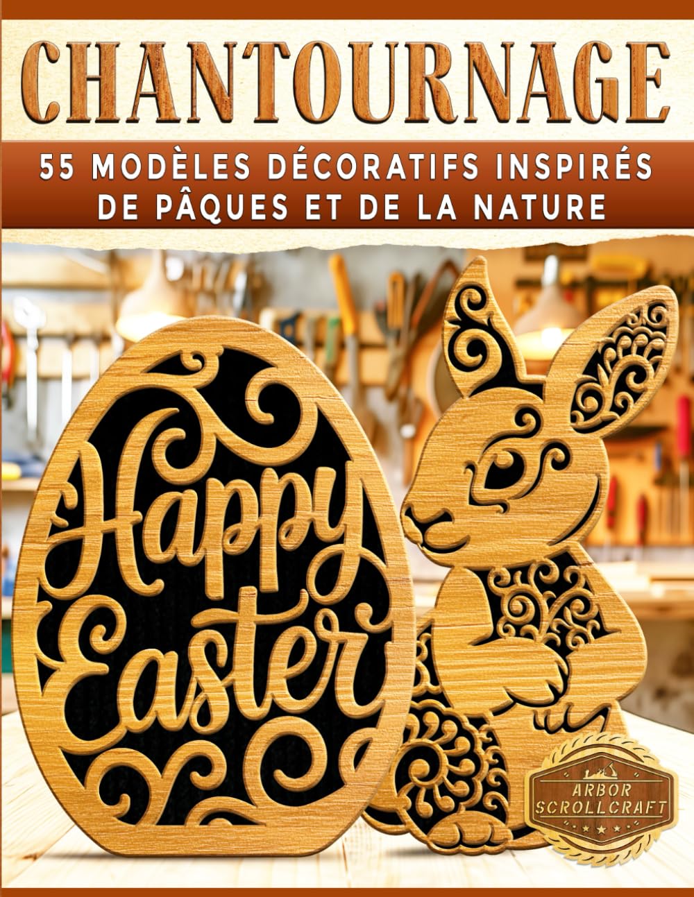Chantournage: 55 modèles décoratifs inspirés de Pâques et de la nature baixar livro de graça