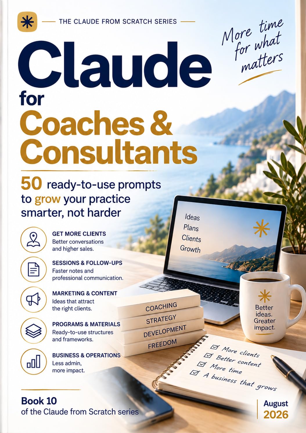 Claude for Coaches & Consultants: 50 Ready-to-Use Prompts to Grow Your Practice Smarter, Not Harder (English Edition) baixar livro de graça
