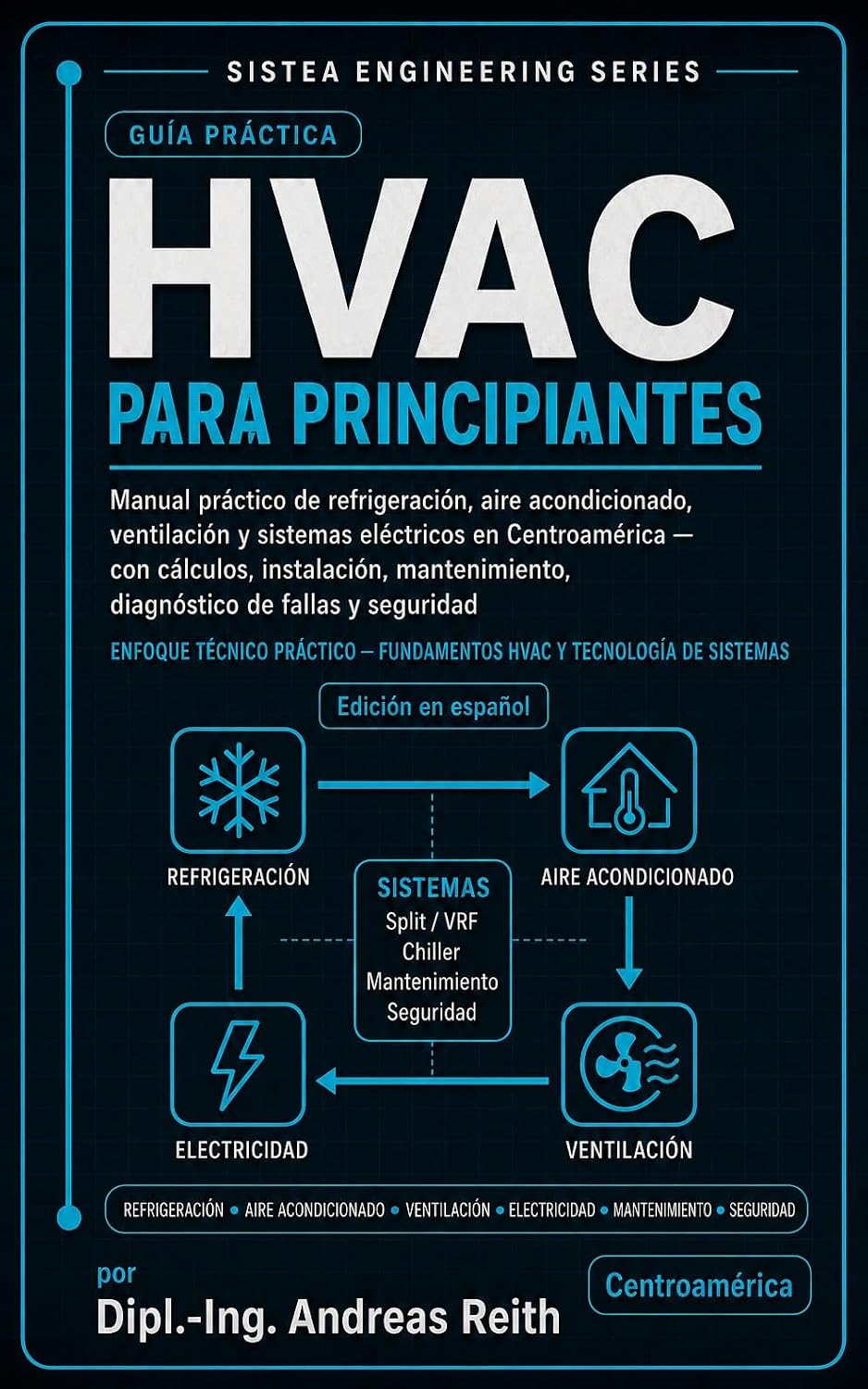 HVAC para Principiantes: Guía práctica de refrigeración, aire acondicionado, ventilación, electricidad, mantenimiento y diagnóstico de fallas en Centroamérica... – Edición en Español nº 2) (Spanish Edition) baixar o livro de graça