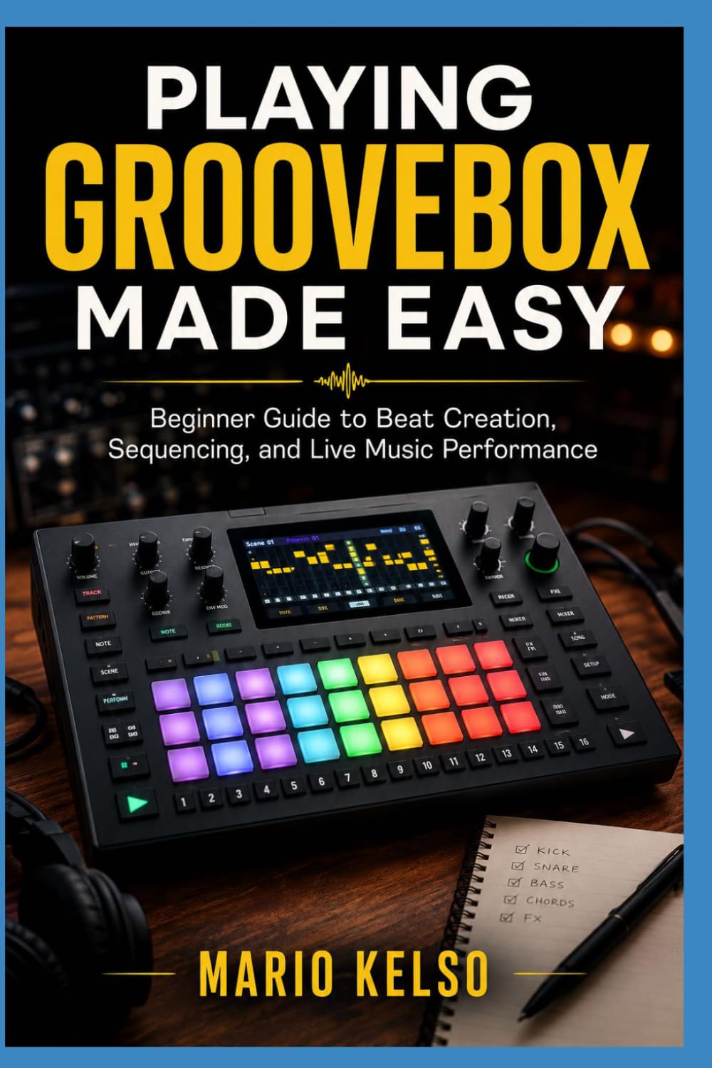 capítulo por capítulo baixar Playing Groovebox Made Easy: Beginner Guide to Beat Creation, Sequencing, and Live Music Performance