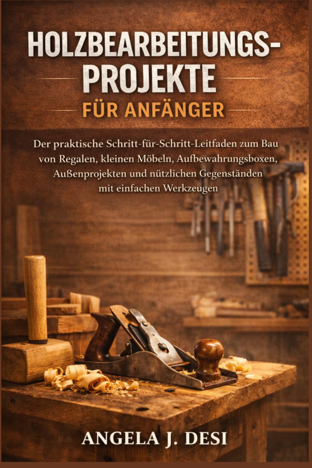 HOLZBEARBEITUNGSPROJEKTE FÜR ANFÄNGER: Der praktische Schritt-für-Schritt-Leitfaden zum Bau von Regalen, kleinen Möbeln, Aufbewahrungsboxen,... mit einfachen Werkzeugen (German Edition) baixar livro de graça