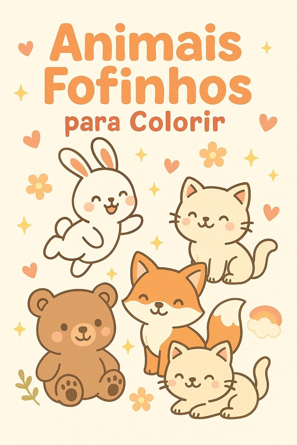 Animais Fofinhos para colorir baixar o livro de graça