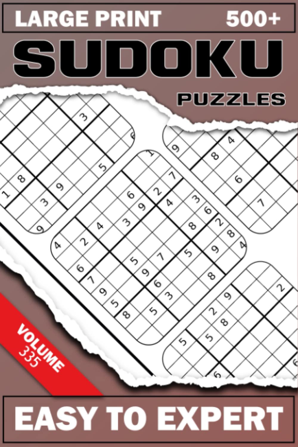 Hardest Sudoku Puzzles for Adults - Train Your Brain - Volume 335: 500+ Large Print | Two Grids per Page | Small Book 6 x 9 Inches (Challenging Sudoku Puzzles Collection) baixar o livro de graça