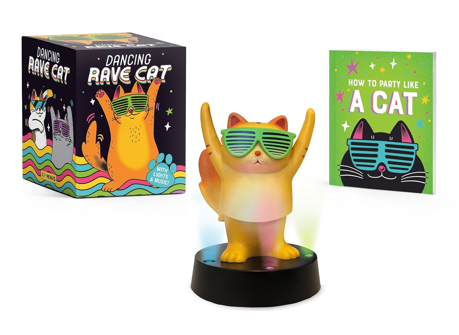Dancing Rave Cat: With Lights & Music! baixar livro de graça