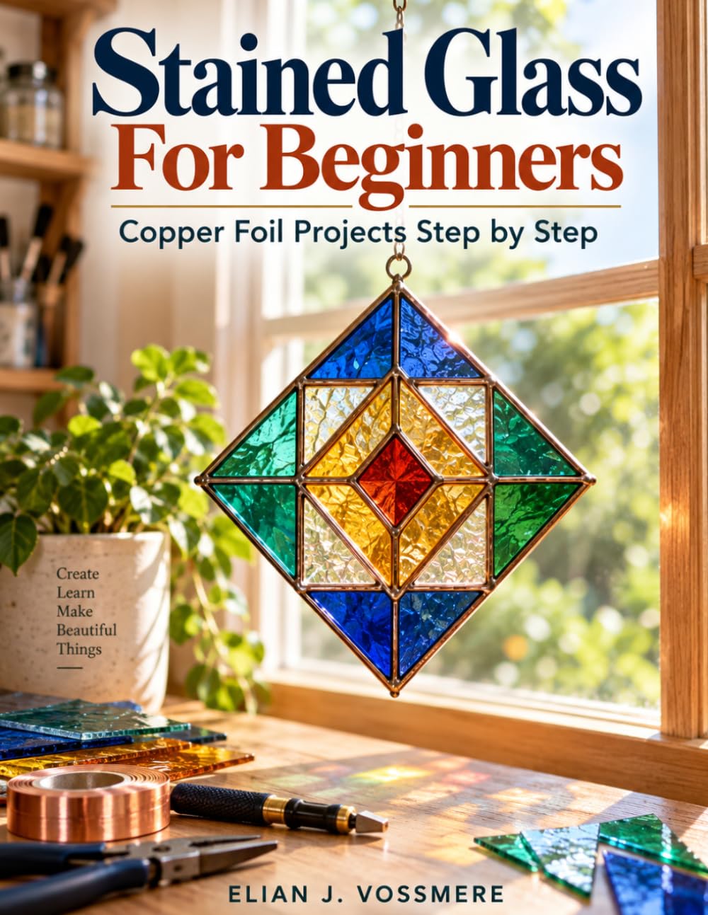 Stained Glass For Beginners: Copper Foil Projects Step by Step baixar livro de graça