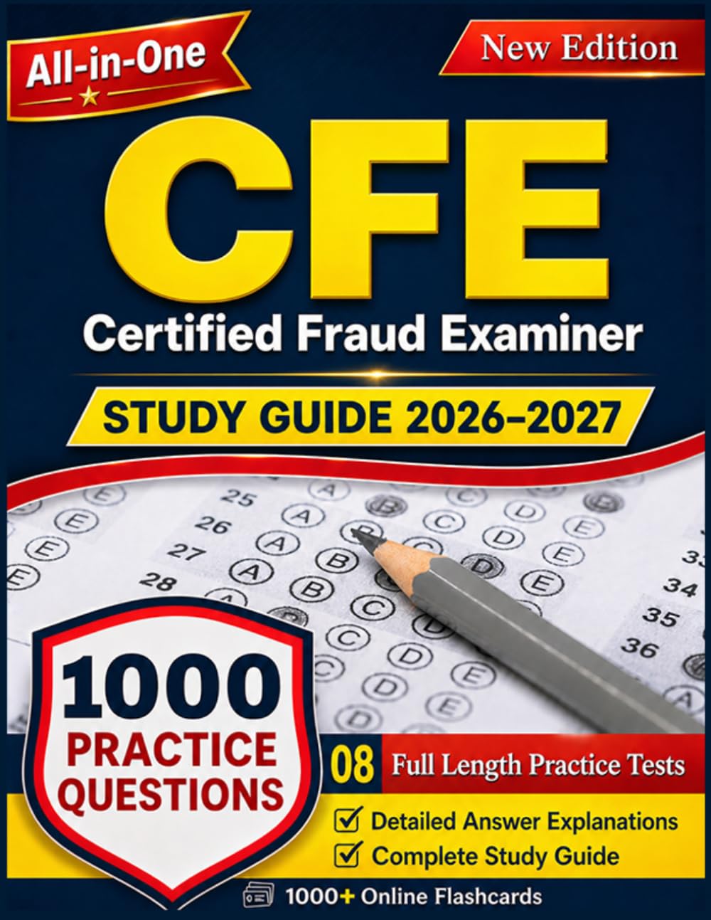 Certified Fraud Examiner (CFE) Study Guide 2026–2027:1000 Practice Questions, Covering All 4 Section’s Domains and8 Full-Length Practice Tests with Detailed Explanations baixar o livro de graça