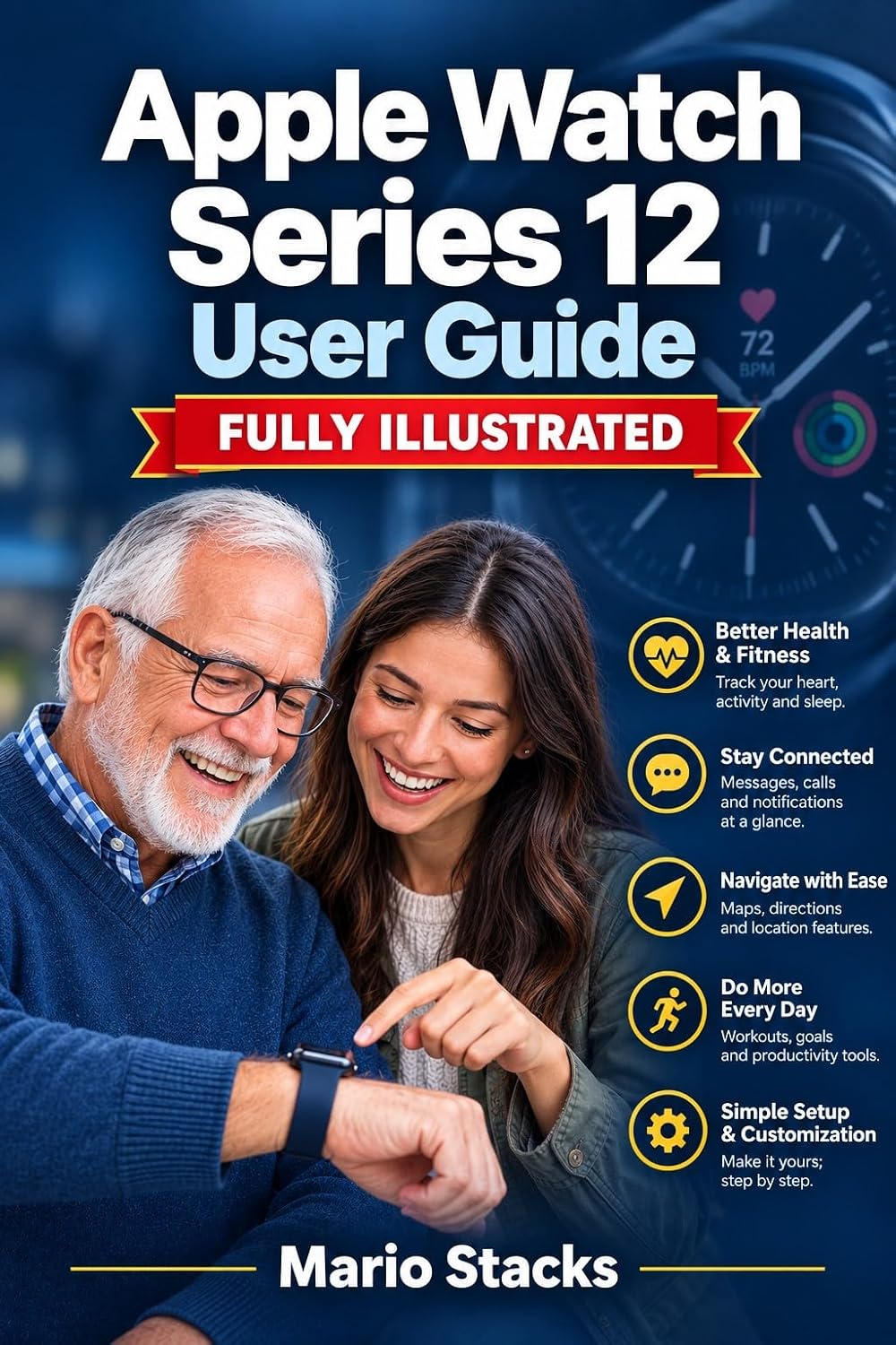 capítulo por capítulo baixar APPLE WATCH SERIES 12 USER GUIDE: A Fully Illustrated Walkthrough to Every Feature, Health Tool, Battery Trick, and Hidden Setting in watchOS 27 for seniors and beginners (English Edition)
