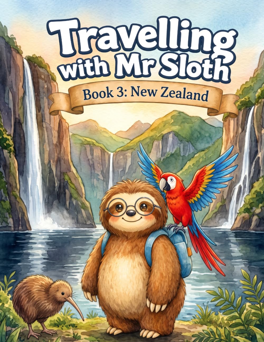 ler totalmente Travelling with Mr Sloth: New Zealand — Children's Educational Travel Book | Geography KS2 | Ages 8–12 | Book 3 of 100 | New Zealand for Kids | Kiwi... With Mr Sloth Part of The World of Mr Sloth)