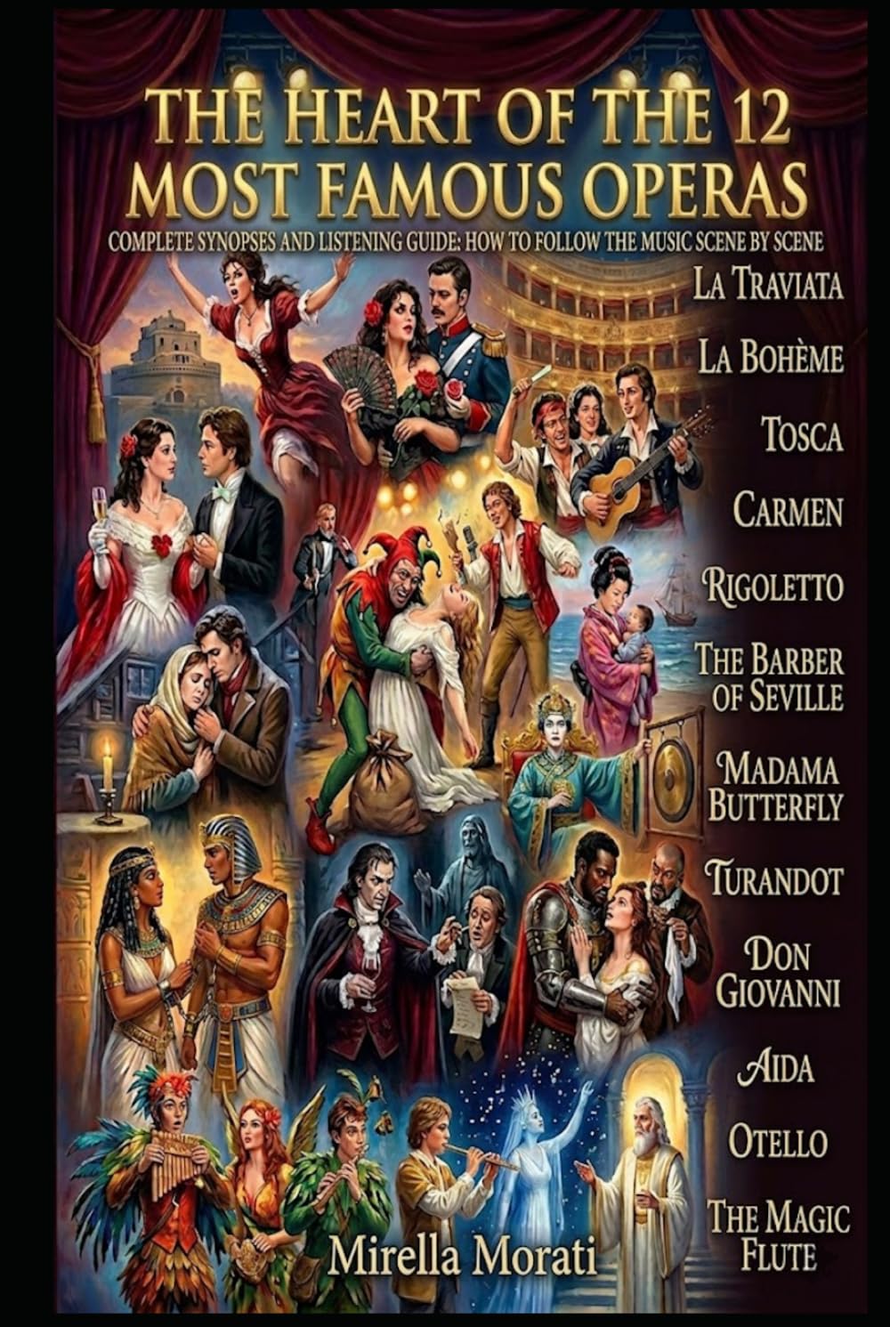 capítulo por capítulo baixar The Heart of the 12 Most Famous Operas: Complete plots and listening guides: how to follow the music scene by scene