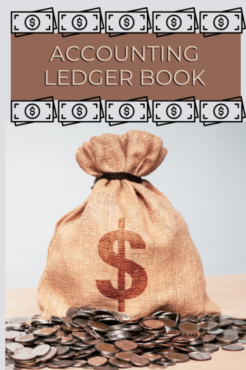 ler totalmente Accounting Ledger Book: Medium (6"x9") Simple Blank Ledger for Bookkeeping for Personal Finance